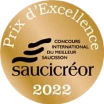 Prix d'Excellence - Saucicréor 2022